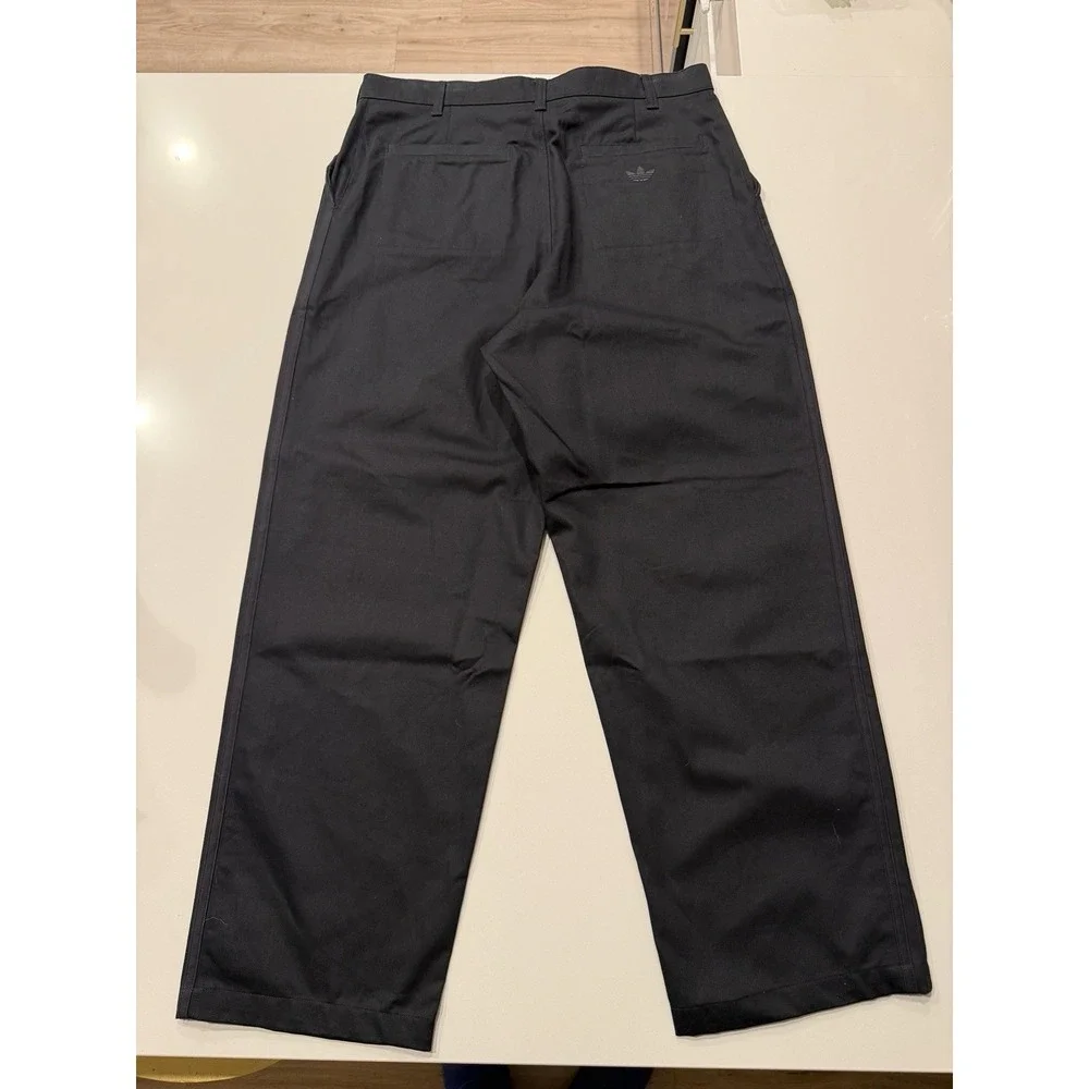 Adidas Skate Chino Pants Black JC7662 Mens 34 NWT